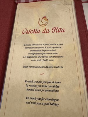 Osteria da Rita (dal 1991) by null