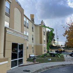 Comfort Inn Birmingham - Irondale - Construction on half the Comfort Inn Hotel