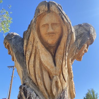The Sage Hotel - Carved statue on my walk to the lobby - Hotels Near Me - Santa Fe, New Mexico The Sage Hotel - Carved statue on my walk to the lobby - Hotels Near Me - Santa Fe, New Mexico