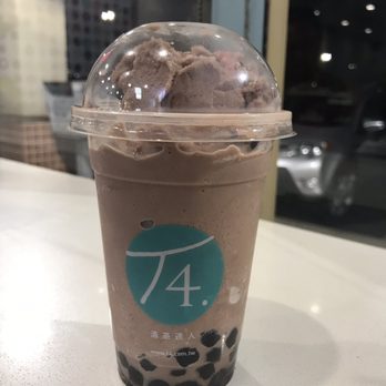 T4 Elk Grove - Chocolate smoothie - Bubble Tea Near Me - Elk Grove, California