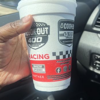 Cook Out - Blueberry Cheesecake shake - Fast Food Near Me - Jacksonville, Florida