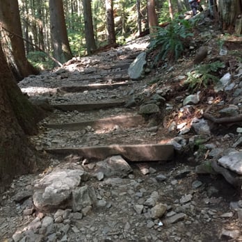 Grouse Grind - Watch your step! - Hiking Near Me - North Vancouver, British Columbia