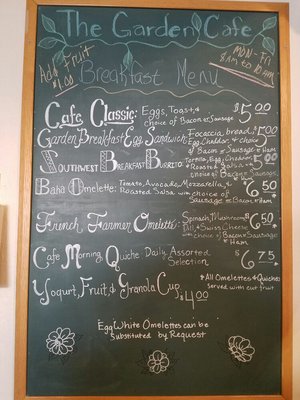 Menu photo 1 Garden Cafe Oklahoma City, OK