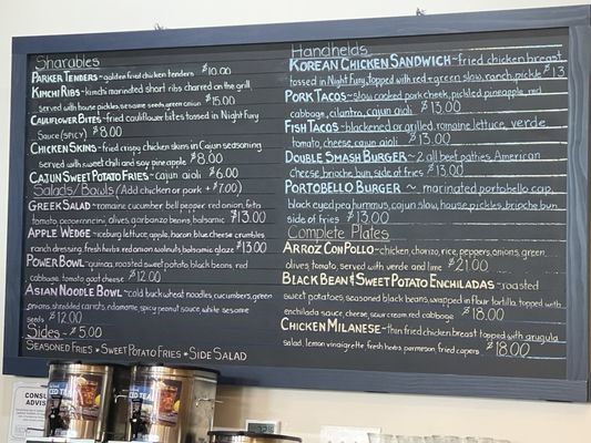 Menu photo 5 Capricious Local Eatery Newberry, FL