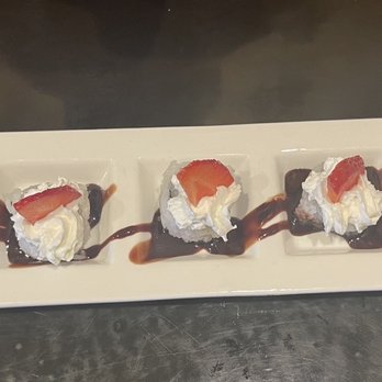 Kei Sushi - Lady Bug dessert roll - Japanese Near Me - Carson City, Nevada Kei Sushi - Lady Bug dessert roll - Japanese Near Me - Carson City, Nevada