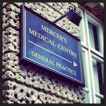 Mercer's Medical Centre - Mercer's MC Sign - Doctors Near Me - Dublin, D
