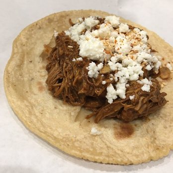 Guisados - Plain mole taco - Tacos Near Me - Burbank, California