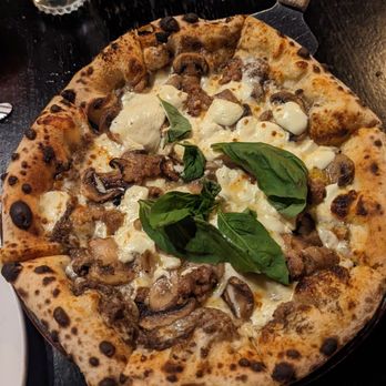 Diavola Pizza - Truffle fungi pizza - Pizza Near Me - Indianapolis, Indiana