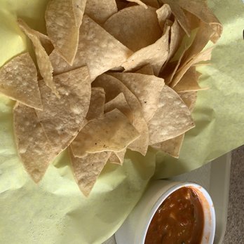 Talo's Mexican Food - Not complementary chips and salsa. Five dollars-ish, but it was good, real good - Mexican Near Me - Mesa, Arizona