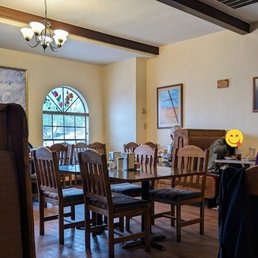 Part of the main dining room. Part of the main dining room.