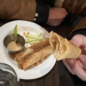 Jilly's Music Room - Apple chimichanga or a Chalupa - I can't remember which but Apple pie and cream cheese filling with caramel dipping sauce... yummmmm - Music Venues Near Me - Akron, Ohio Jilly's Music Room - Apple chimichanga or a Chalupa - I can't remember which but Apple pie and cream cheese filling with caramel dipping sauce... yummmmm - Music Venues Near Me - Akron, Ohio