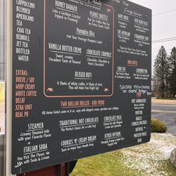 Blissful Blends - Menu