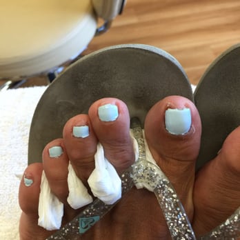 Q-Nails - This is what they call a pedicure? Worst ever! - Nail Salons Near Me - Pleasant Hill, California