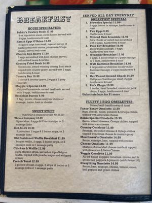 Menu photo 2 Brownie's Café Yuma, AZ Menu photo 2 Brownie's Café Yuma, AZ