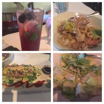Bonefish Grill - 6~23~16 Blackberry smash drink, calamari, ahi sashimi & Lame@ split Caesar salad - Seafood Near Me - Westminster, Colorado Bonefish Grill - 6~23~16 Blackberry smash drink, calamari, ahi sashimi & Lame@ split Caesar salad - Seafood Near Me - Westminster, Colorado