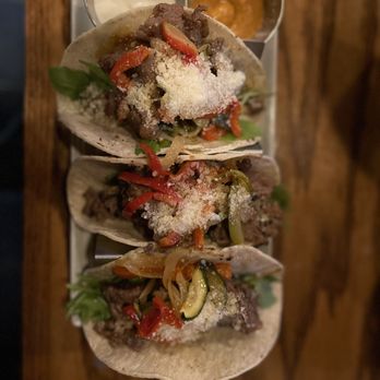 The Jin - Bulgogi Beef Taco (3 pieces) - Korean Near Me - New York, New York The Jin - Bulgogi Beef Taco (3 pieces) - Korean Near Me - New York, New York