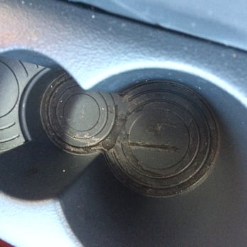 Car Care - Cambridge - Cup holder after cleaning - Auto Detailing Near Me - Boston, Massachusetts