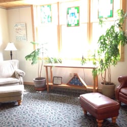 Les Cheneaux Community Library - One of the reading nooks