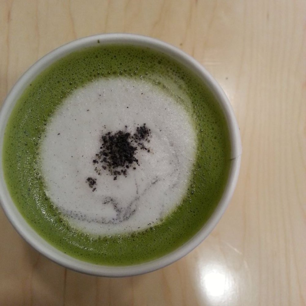 Tsujiri - Black Sesame Omatcha latte - Tea Rooms Near Me - Toronto, Ontario