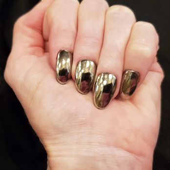 Allure Spa Nails Bar - Chrome SNS nails. - Waxing Near Me - Decatur, Georgia Allure Spa Nails Bar - Chrome SNS nails. - Waxing Near Me - Decatur, Georgia