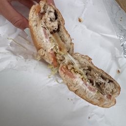 Chicken and Cheese Sandwich Chicken and Cheese Sandwich