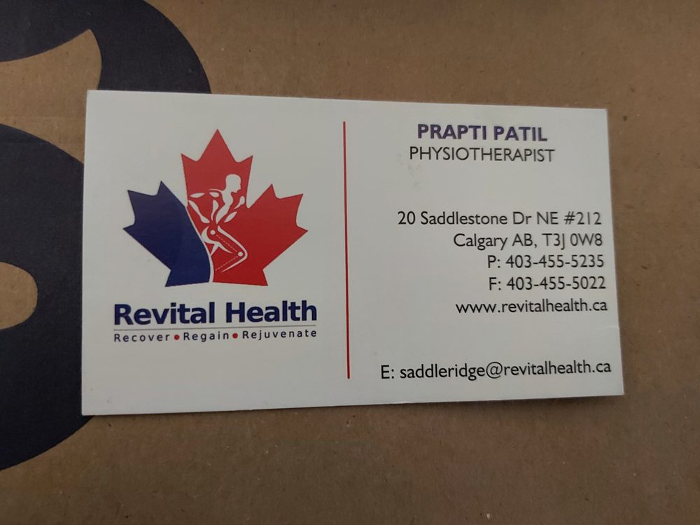 REVITAL HEALTH PHYSIO & MASSAGE SADDLERIDGE Updated August 2024 Request an Appointment