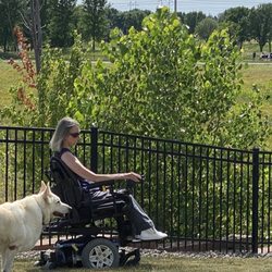 White Stone Kennels - Following Mom