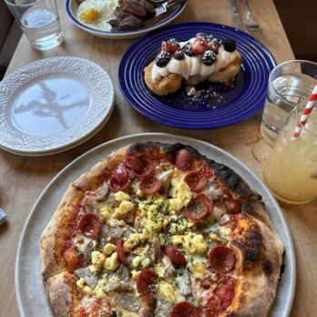 Source Restaurant - The hangover pizza. Steak and eggs. - Pizza Near Me - Cambridge, Massachusetts Source Restaurant - The hangover pizza. Steak and eggs. - Pizza Near Me - Cambridge, Massachusetts