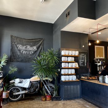 Flat Track Coffee - Interior - Coffee & Tea Near Me - Austin, Texas