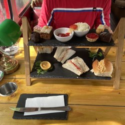Red Bus Bistro - Tea cakes and sandwiches
