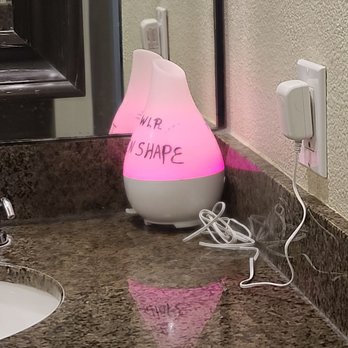 In-Shape Fitness - Lavender scented diffuser changes colors - Gyms Near Me - Fairfield, California