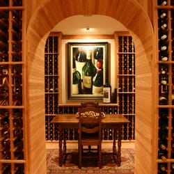 Wine Cellar Innovations - Wine cellar entrance