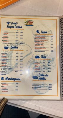 Menu photo 5 Picus Isla Mujeres, ROO