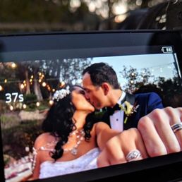 This is their picture of our "ring photo" which is their signature shot. Love.