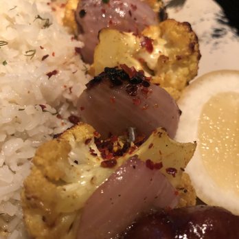 Aba - Grilled cauliflower - Mediterranean Near Me - Chicago, Illinois