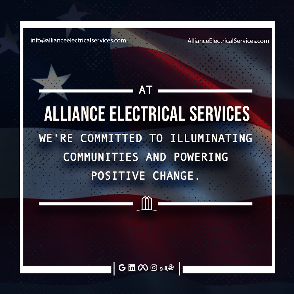 Slide of Alliance Electrical Services