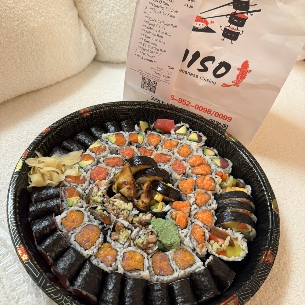 Miso Sushi - Roll Party Tray - Japanese Near Me - New York, New York Miso Sushi - Roll Party Tray - Japanese Near Me - New York, New York