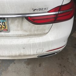 Dad's Car Care Center - Canton - This is what my car looks like after they washed it. Took it back but they said we don't Do re-wash on the 5.99  car wash.