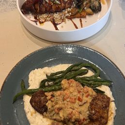 Blackened catch and pan roasted duck breast Blackened catch and pan roasted duck breast
