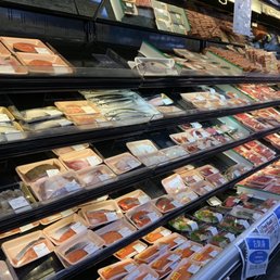 a variety of meats
