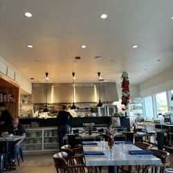 Tisza Bistro - Interior dining room with view of kitchen