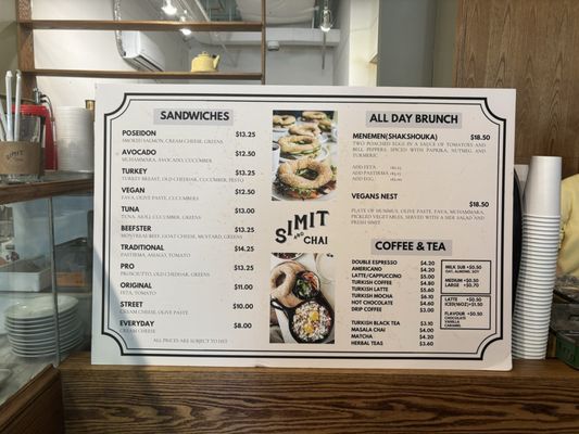 Menu photo 1 Simit & Chai Toronto, ON