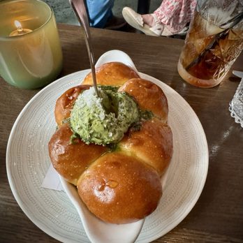Herb & Sea - Parker house rolls - Seafood Near Me - Encinitas, California Herb & Sea - Parker house rolls - Seafood Near Me - Encinitas, California