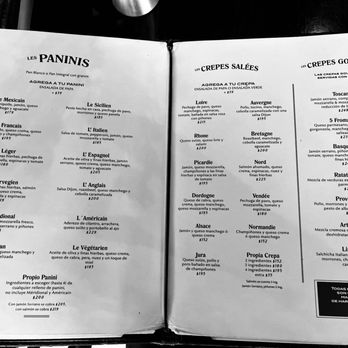 Mon Paris - Menu - Creperies Near Me - Residencial Chipinque, NLE