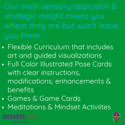 Our approach is multi-sensory and experiential.