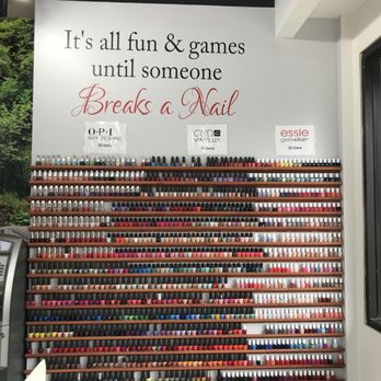 Top Coat Nail Spa - It's all fun and games until someone ....... - Nail Salons Near Me - Chicago, Illinois