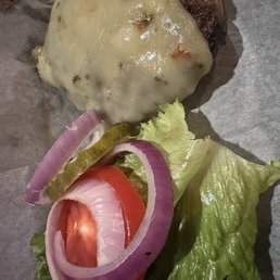 Plain Burger + Pepperjack