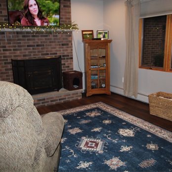 Silver's Contracting - a living room with a fireplace - General Contractors Near Me - Vestal, New York