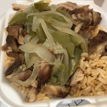 Island Grill - Bourbon chicken over rice - Latin American Near Me - West Babylon, New York