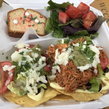 Aloha Tortilla Factory & Cafe - Such a deliciously filing meal! Loved these tostadas! - Mexican Near Me - Honolulu, Hawaii Aloha Tortilla Factory & Cafe - Such a deliciously filing meal! Loved these tostadas! - Mexican Near Me - Honolulu, Hawaii
